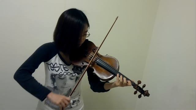 Schradieck:The School of Violin Technics 1 Temp 110 Student Sylvia Li