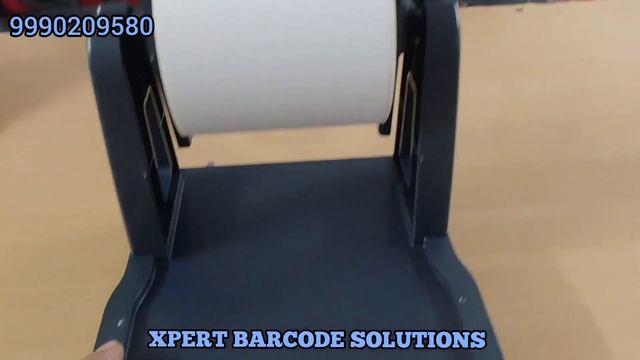 Barcode Printer Label Stand For Using Big Roll and Head Life increment #barcodeprinter #xpertbarcod