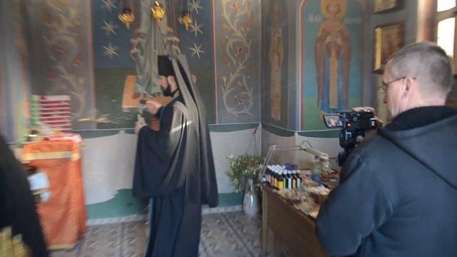 Панихида по старцу-диакону Филиппу