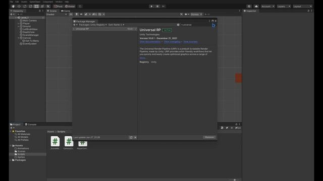Как создать игру на юнити 3. Постпроцессинг, Освещение и Меню! смотреть онлайн