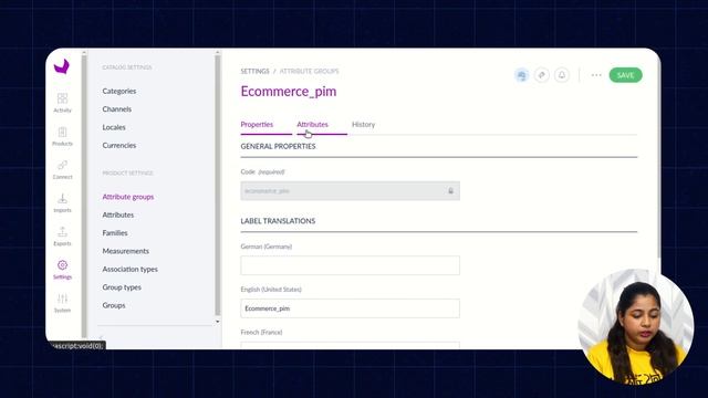 How to create attribute and attribute group in Akeneo PIM смотреть онлайн