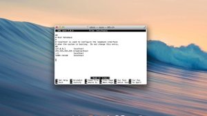 Отредактировать файл hosts на Mac