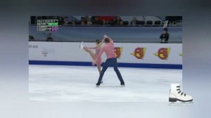 А. Бойкова - Д. Козловский. Пары. Короткая программа. Чемпионат Европы по фигурному катанию.