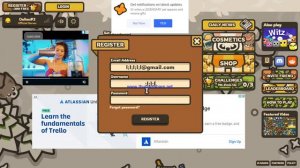 How to create account in taming io