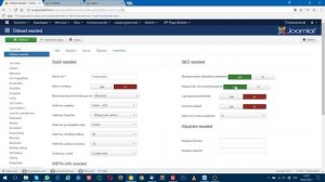 Joomla! SEO seaded