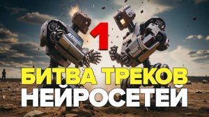 Битва треков и песен от нейросетей #1. Роботы в музыке творят чудеса