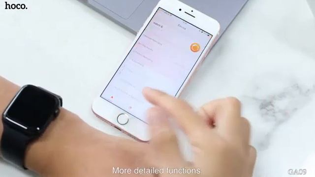 Hoco smart watch GA09 смотреть онлайн