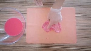 Декор из рисовой бумаги Сердце из рисовой бумаги