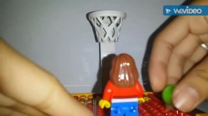 Lego basketball cort for minifigures