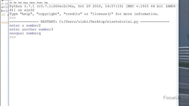 IF, ELSE, ELIF in Python || Python program to check ODD, EVEN, EQUAL, UNEQUAL numbers