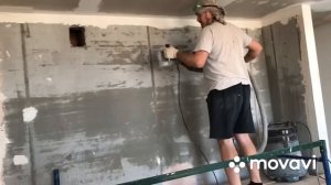 Штробление под вентканал