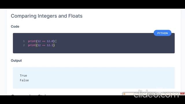 Relational Operators смотреть онлайн