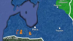 Ливонская война на карте. Главная неудача Ивана Грозного