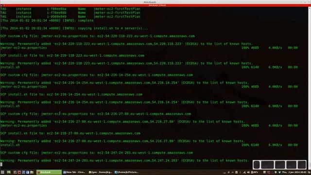 GEE [Jmeter-ec2] - 08 run your JMeter test on Amazon EC2 смотреть онлайн