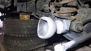 Ремонт переднего моста продолжается нашего Патрола Nissan Patrol Repatur vorderachse