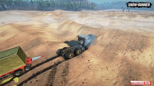 SnowRunner: Kodar Desert Map Contracts - Abandoned AZOV 4220 Antarctic смотреть онлайн