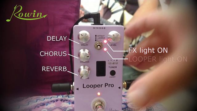 looper pro Rowin. смотреть онлайн