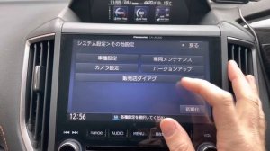 Скрытое меню акустики Panasonic CN-LR830D, CN-LR840D XV Forester