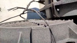 Чугунные канализационные тяжелые люки тип Т(250)К.1-60  Описание