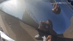 Как очистить бампер от мух. Влажные салфетки. How to clean the bumper from flies-wet wipes.