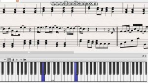 Урок № 10.LET IT BE|Ноты|Famous song piano melody|Beautiful Music|Pop|Song|lyrics|tutorial|ноты