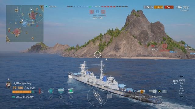 AL Chapayev the chunk king - World of Warships Legends - Stream Highligh смотреть онлайн