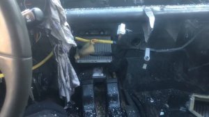 Без печки в -20 градусов на автомобиле Hyundai Accent до гаража,потёк радиатор печки ремонт,замена