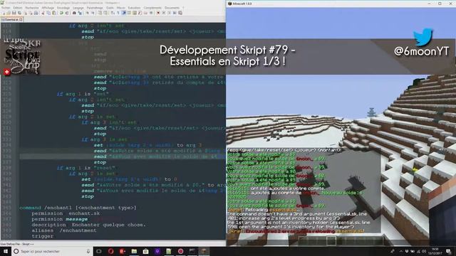 [Tutoriel Skript] DevSkript #79 - Essentials en Skript (Part. 1/2) смотреть онлайн