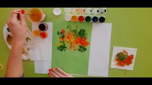 Обучающее видео "Осеннее дерево" (рисование) для детей дошкольного возраста.