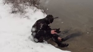 На охоту за трофеем.ПОДВОДНАЯ ОХОТА ЗИМОЙ.Шкиль Игорь