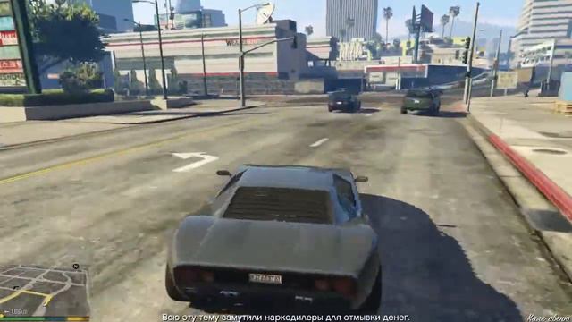 Grand Theft Auto 5.Часть 2.Украли байк."Непыльная работа". смотреть онлайн