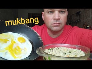 ОБЖОР ЯИЧНИЦА и Доширак/МУКБАНГ Воскресный