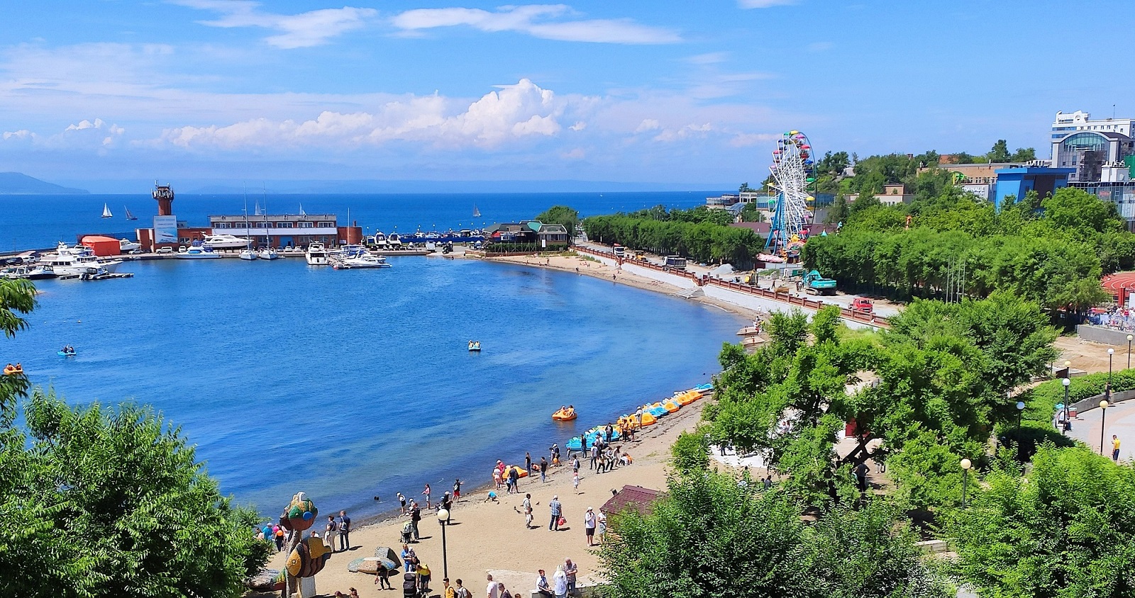Владивосток море