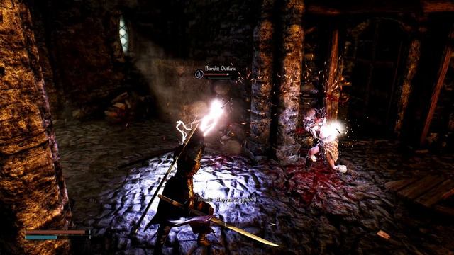 SKYRIM SE - Epic counterattack and combo