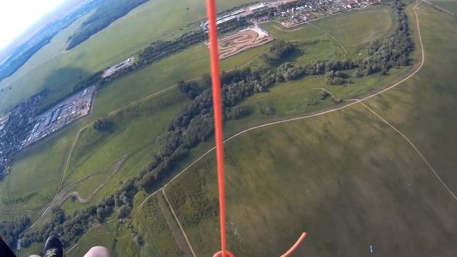 Полет на параплане, первый после двух лет перерыва, с клубом Мос Небо, крыло Axis Comet 2 смотреть онлайн