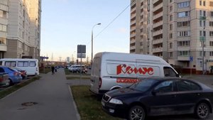 Москва 3370 улица Маршала Баграмяна осень день