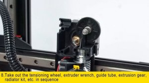 How to Install the Extruder on KINGROON KP3S PRO S1