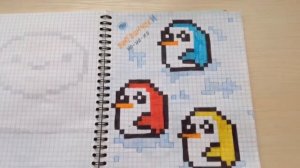 Мои рисунки по клеточкам 2.