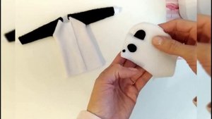 Халат 'ПАНДА' для Барби.