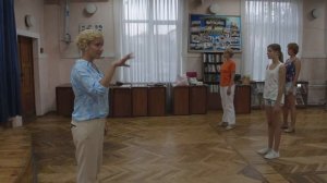 Разминка на занятии по сценической речи. Школа Актерского Мастерства Ф.Арт