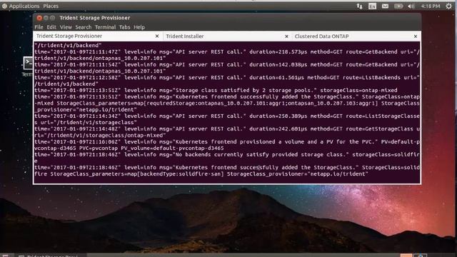 Using Trident to provision basic persistent volumes with Kubernetes смотреть онлайн