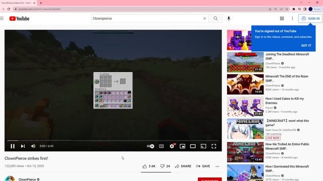 POV:  you watched 1 Clownpierce video