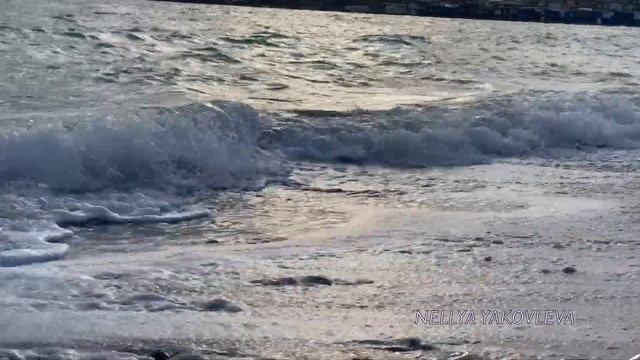 Море и морской прибой! Прекрасное красивое сильное недосягаемое Чёрное море! смотреть онлайн