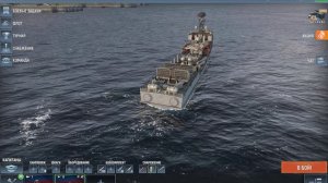 Force of Warships на высоких настройках графики.