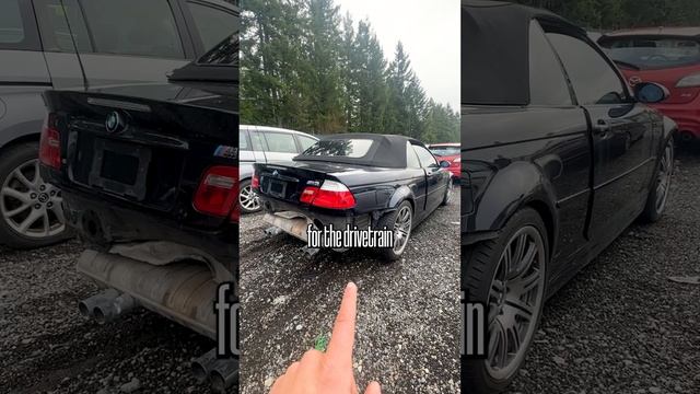 Auction BMW E46 M3 - Rear End Mishap