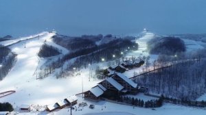 Горнолыжный комплекс "Свияжские Холмы", Казань. Аэросъемка