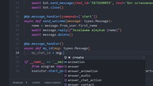 chat id | Telegram Bot Aiogram | message.chat.id