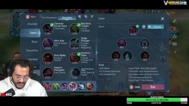 BABALAR 7 SAAT YAYIN YAPAR - Mobile Legends смотреть онлайн