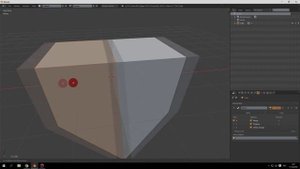 Модификатор зеркало в Blender 3D,уроки для новичков