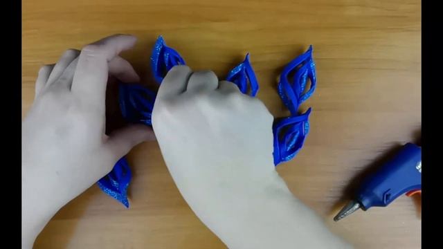 СНЕЖИНКА ИЗ ФОАМИРАНА, ПРОЩЕ ПРОСТОГО